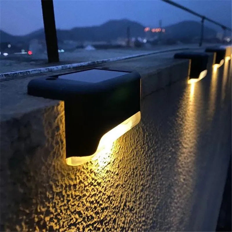 LED Solar Lamp Path Staircase Waterproof Outdoor Wall Light💡