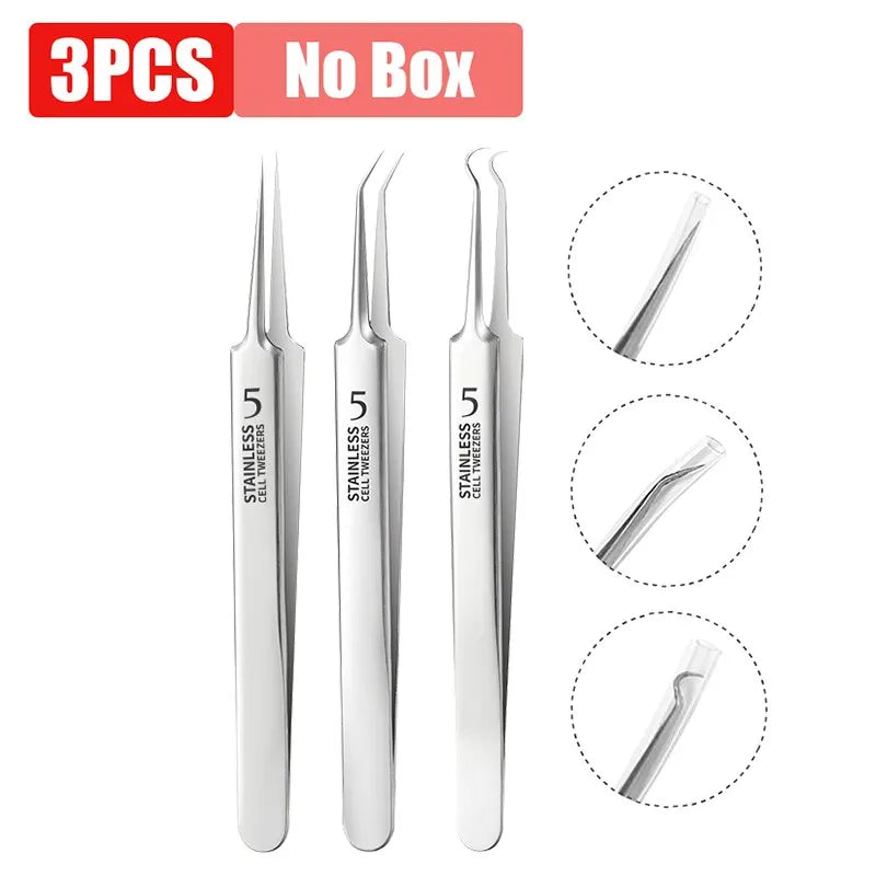 50185608593726"Blackhead remover tool" "Acne treatment tools" "High-precision tweezers" "Stainless steel tweezers" "Blackhead extraction tool" "Professional facial tools""Health""Acne"