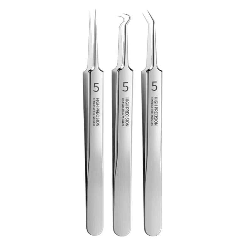 "Blackhead remover tool" "Acne treatment tools" "High-precision tweezers" "Stainless steel tweezers" "Blackhead extraction tool" "Professional facial tools""Health""Acne"