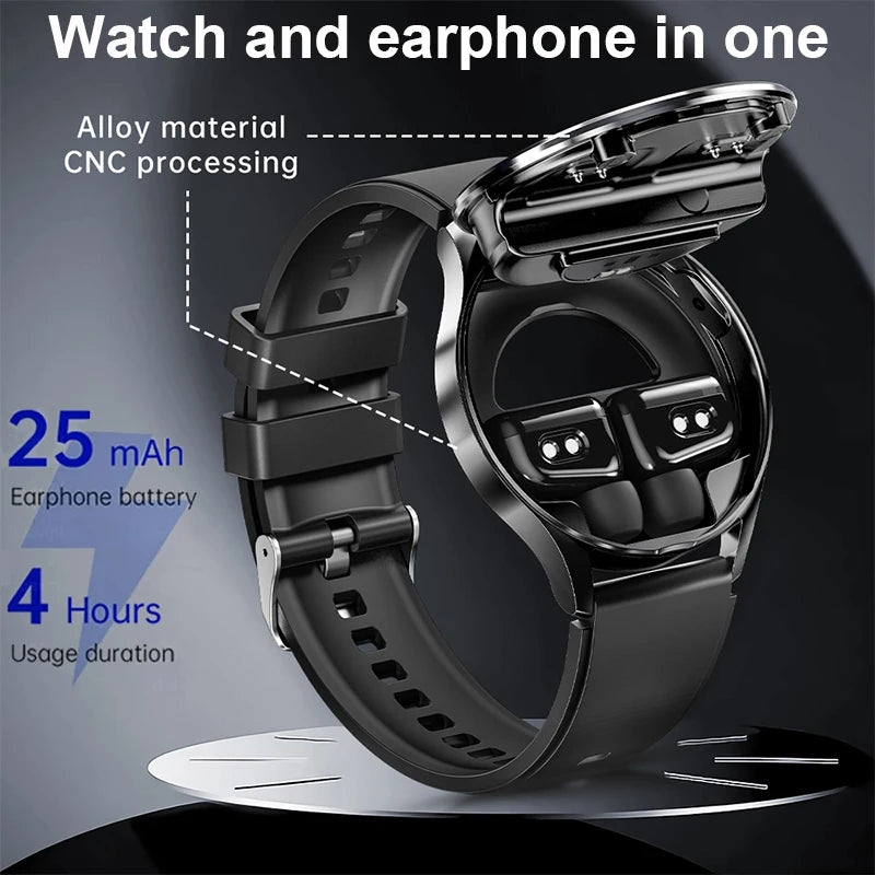 "2-in-1 smartwatch and earbuds"
"NFC smartwatch with earbuds"
"Bluetooth smartwatch with earbuds"
"smartwatch with TWS earbuds"
"fitness tracker smartwatch"
"health monitoring smartwatch"
"smartwatch for contactless payments"
"NFC fitness watch"
"waterproof smartwatch with earbuds"
"AMOLED display smartwatch"
"smartwatch with heart rate monitor"
"dual function smartwatc"
"TWS earbuds smartwatch combo"
"all-in-one smartwatch"
"Bluetooth 5.0 smartwatch"
"sleep tracking smartwatch"